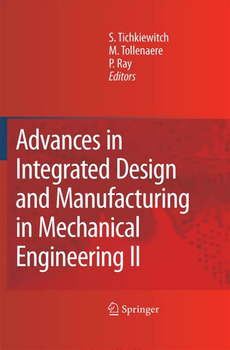 Integrated Design and Manufacturing in Mechanical Engineering 98 Epub